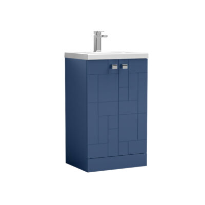 Blocks 500mm Floor Standing 2-Door Vanity Unit & Basin 1