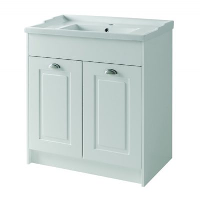 Astley floor standing 800 vanity unit with ceramic basin
