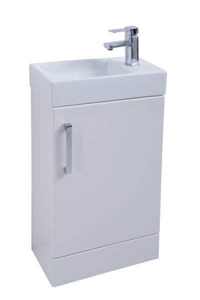 450 FLOOR STANDING UNIT AND CERAMIC BASIN