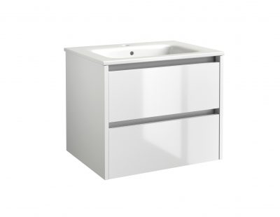 CITY 800 WALL MOUNTED UNIT AND CERAMIC BASIN