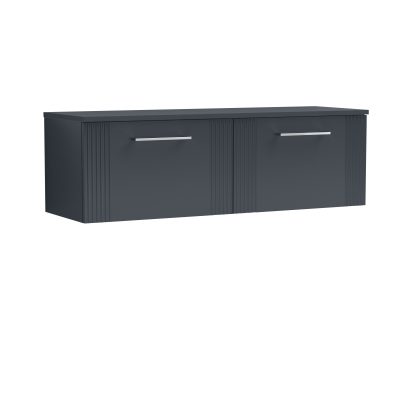 DECO 1200 2 DRAWER UNIT WITH COLOUR CO-ORDINATED WORKTOP